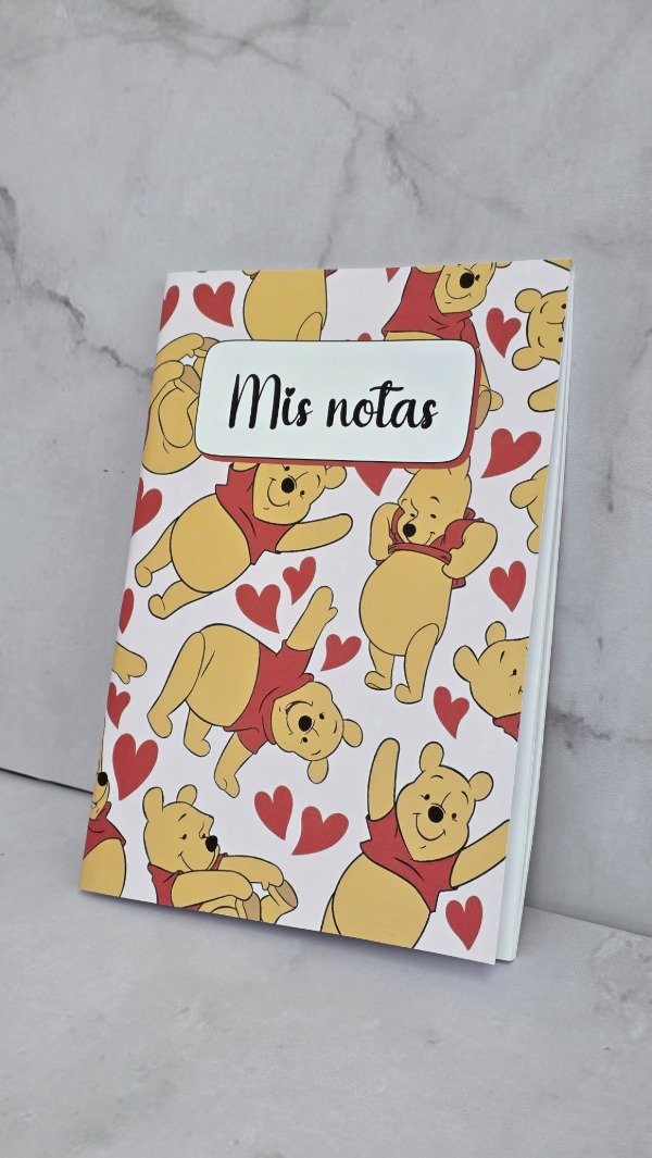 Producto - Cuaderno a6 Winnie Poh