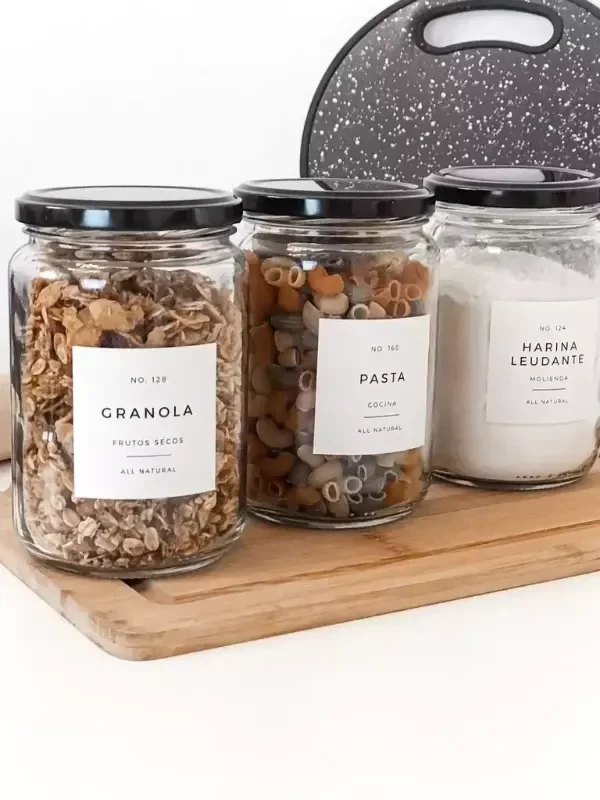 Producto - SET x3 FRASCOS ESTRELLA BLANCOS O NEGROS