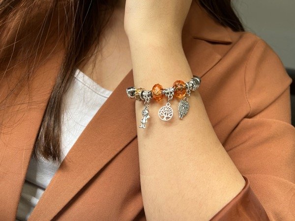 Producto - Pulsera de acero quirúrgico con dijes I
