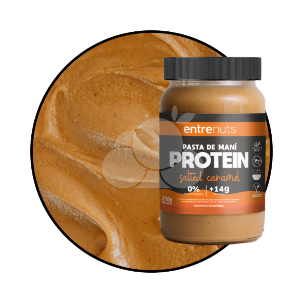 Producto - Pasta de Maní Protein Salted Caramel "Entrenuts" (x 370gr.)