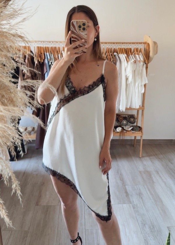 Producto - Vestido lencero white