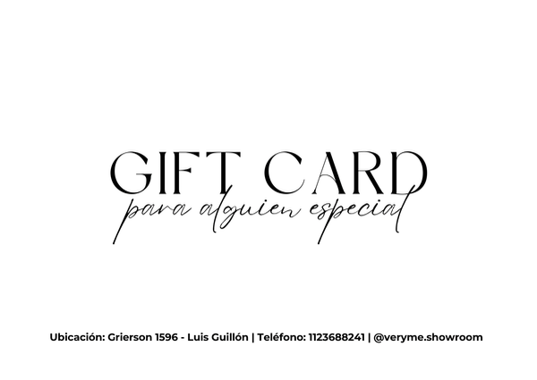 Producto - GIFT CARD