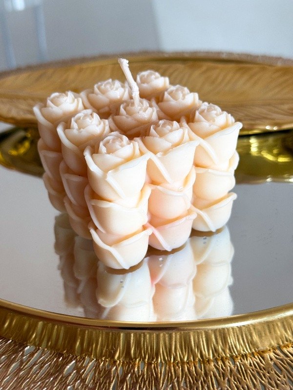 Producto - Velón rosas sandía y pepino