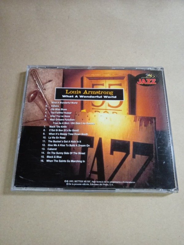 Producto - What a wonderful world - Louis Armstrong - DelPrado 1995 - 1