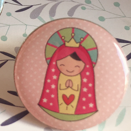 Producto - Pack Advocación Pin - Virgencita Corazón