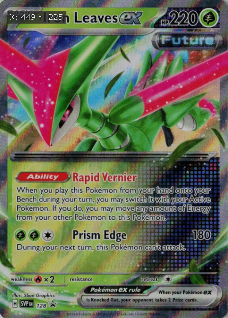 Producto - Iron Leaves ex (SVP128) [Scarlet and Violet: Black Star Promos]