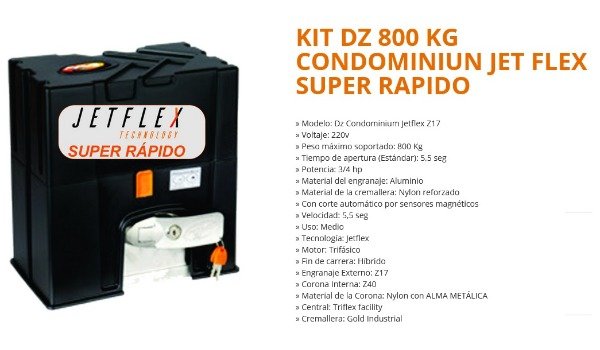 Producto - Rio 800 Jet Flex (rápido)