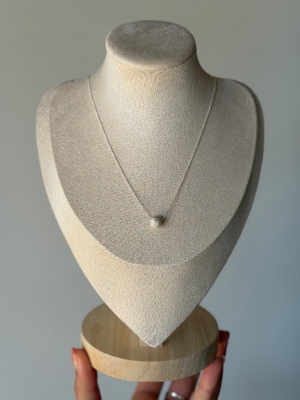 Producto - Cadena con bolita brillosa 45 cm