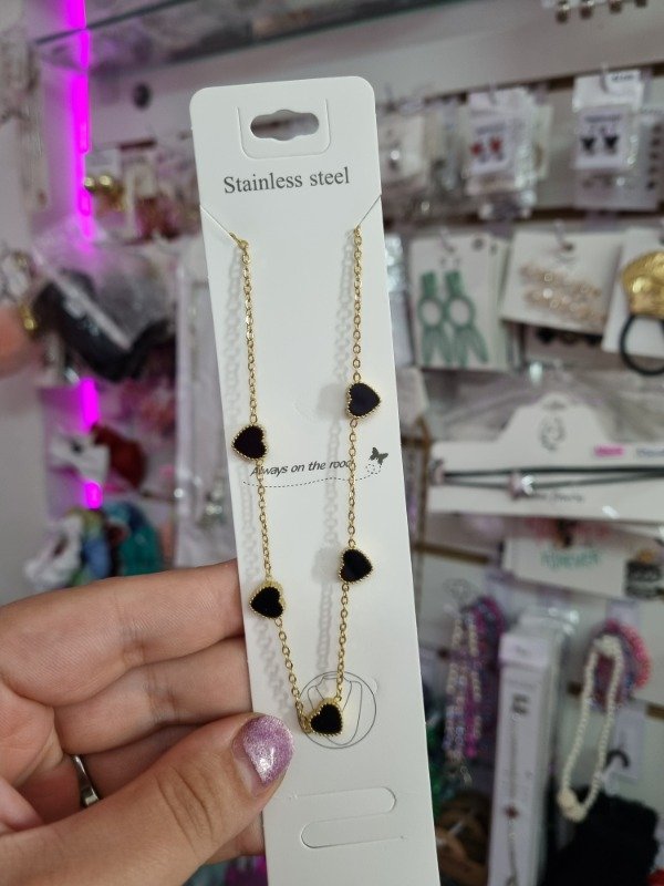 Producto - Collar c/ dijes Corazon - 1