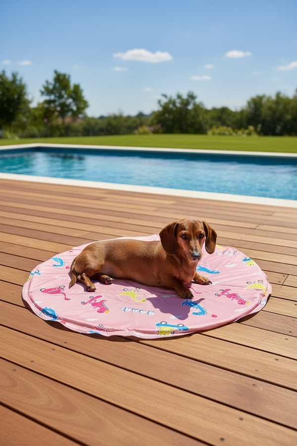 Producto - MANTA REDONDA CON GEL REFRIGERANTE PARA MASCOTAS - 0