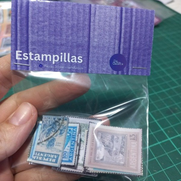 Producto - Pack stickers estampillas Argentina x18u.