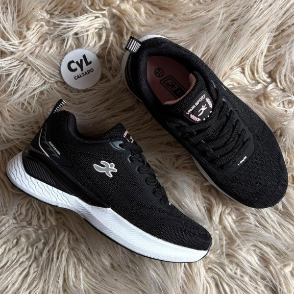 Producto - I RUN Fashion Negro / Rosa - 0