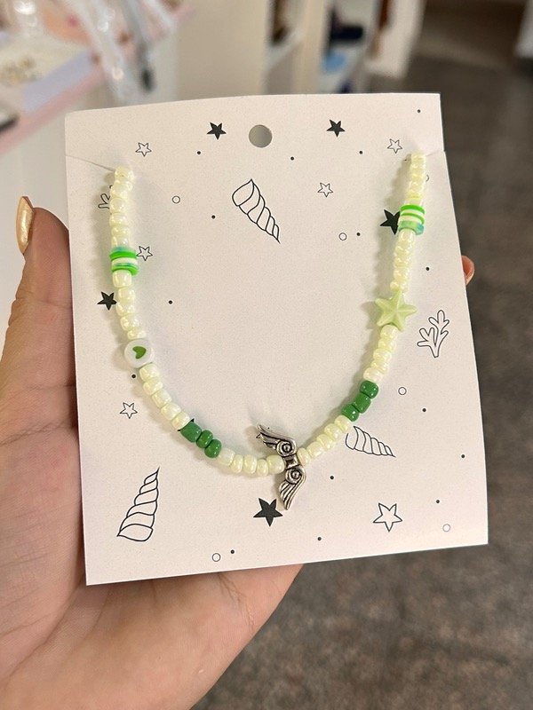 Producto - Collar alas verde