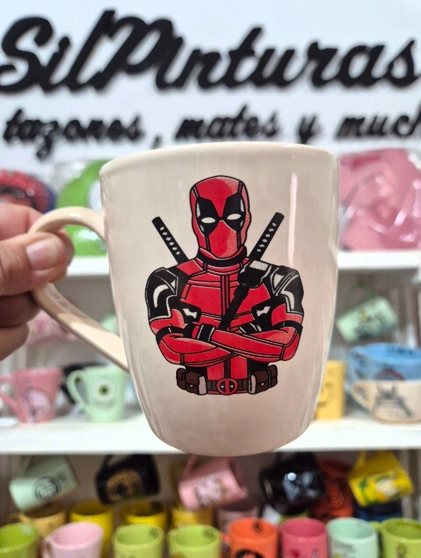 Producto - Taza bombé gde Deadpool