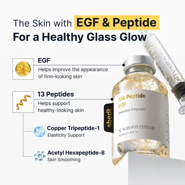Producto - SUNGBOON EDITOR Silk Peptide Intensive Lifting Ampoule 35ml - 4