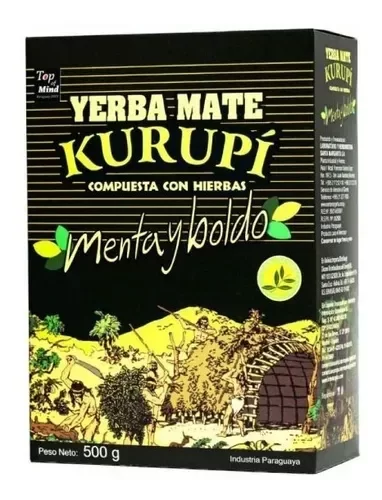 Producto - Yerba KURUPÍ Menta y Boldo
