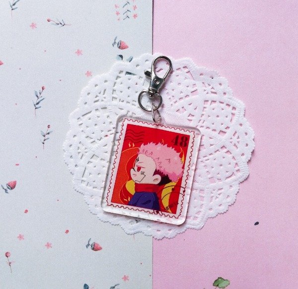 Producto - Llavero Acrilico - Sukuna Stamp