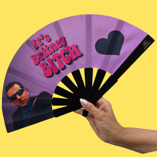 Producto - Abanico " Britney Spears The Office Color" -CON ACCESORIOS-