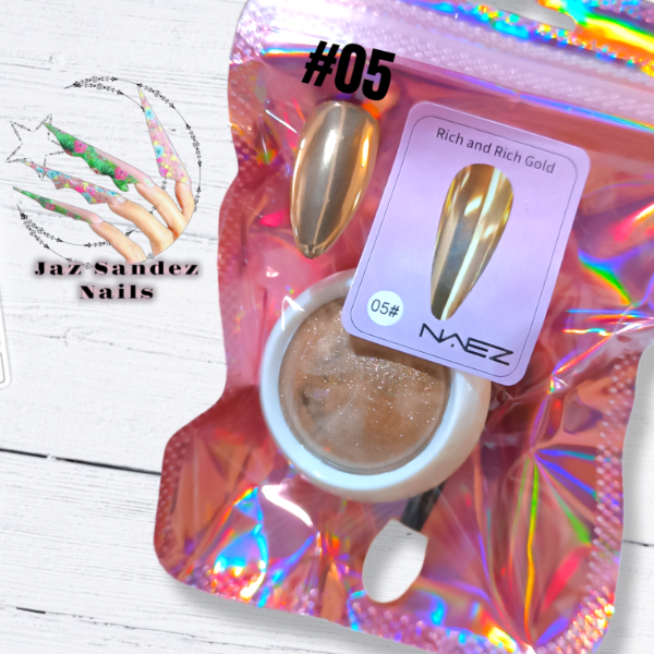 Producto - POLVO ESPEJO DORADO NAEZ #05