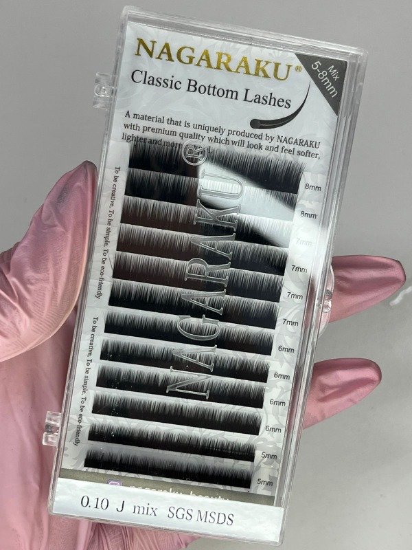 Producto - EXTENSIONES INFERIORES 0.10J MIX NAGARAKU CLASSIC BOTTOM LASHES