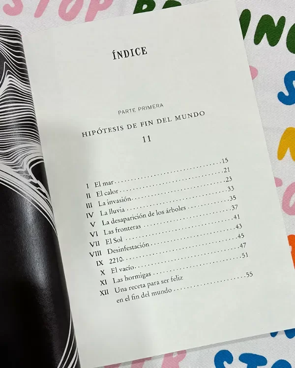 Producto - Hipótesis de fin del mundo - Teresa Kantolic - 2
