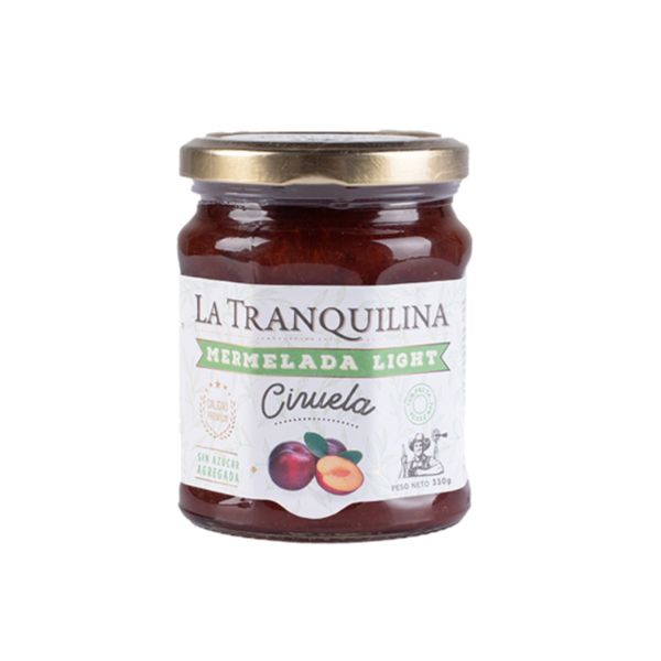 Producto - MERMELADA LA TRANQUILINA CIRUELA SIN AZUCAR X 330GRS