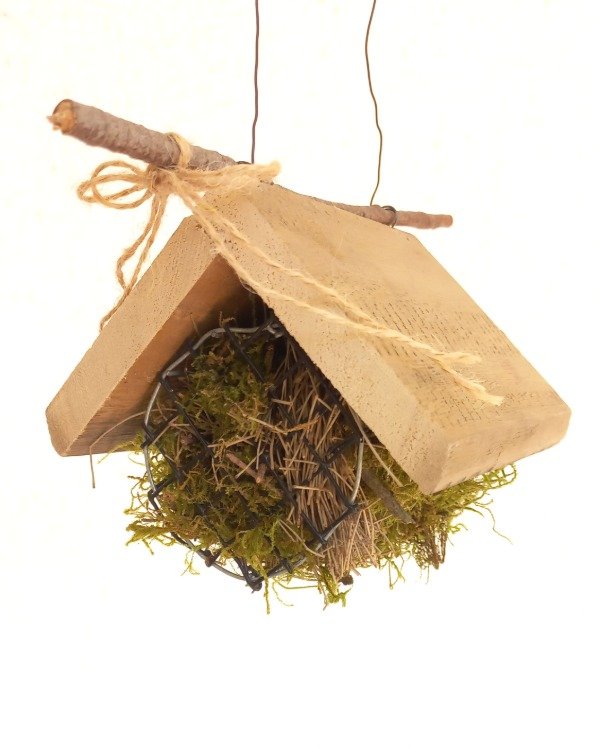 Producto - Estación para nidos calentitos "musgo verde" rellenable