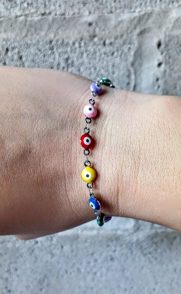 Producto - Pulsera Ojo Turco Cadena