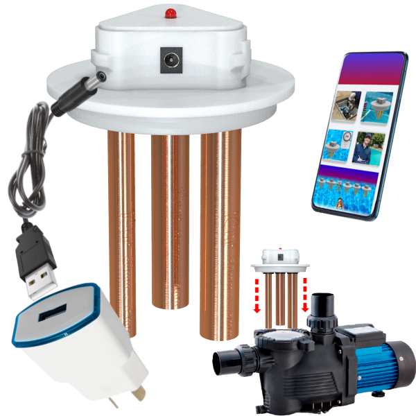 Producto - Ionizador P/ Piscinas Usb 3.0 P/bombas Pearl Mini Pool + App