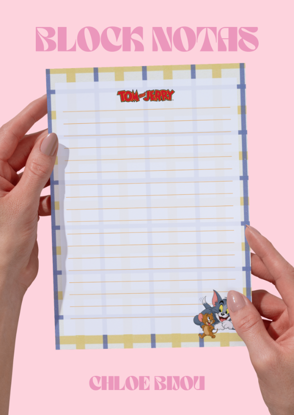 Producto - Block notas A5 Tom y Jerry - 1