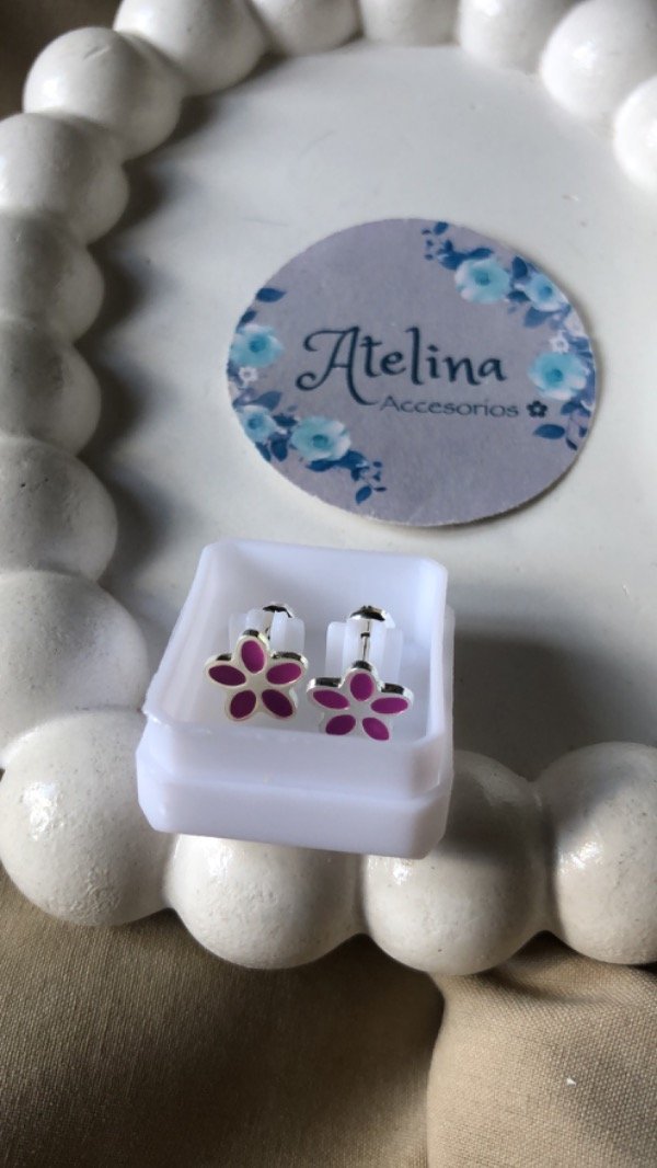Producto - Abridor Flor simple Violeta