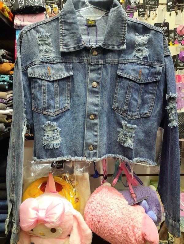 Producto - Campera Jean Crop