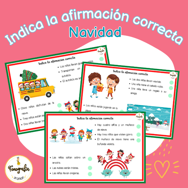 Producto - Navidad: Indica la afirmación correcta