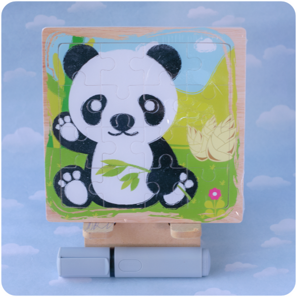 Producto - Rompecabeza de Madera 16 Piezas - Panda