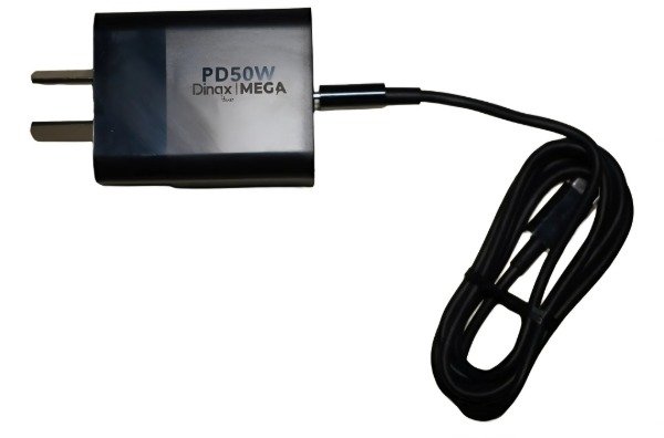 Producto - Cargador rápido Dinax Power PD 50W - Cable tipo C a iPhone