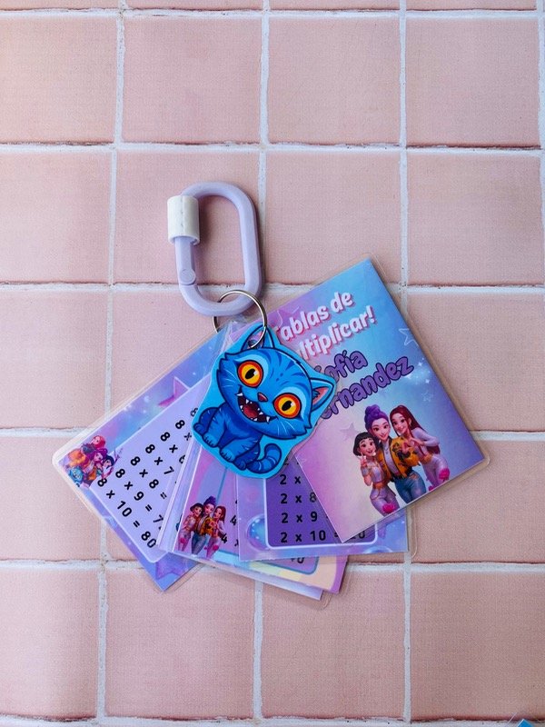 Producto - TABLAS DE MULTIPLICAR PERSONALIZADAS!