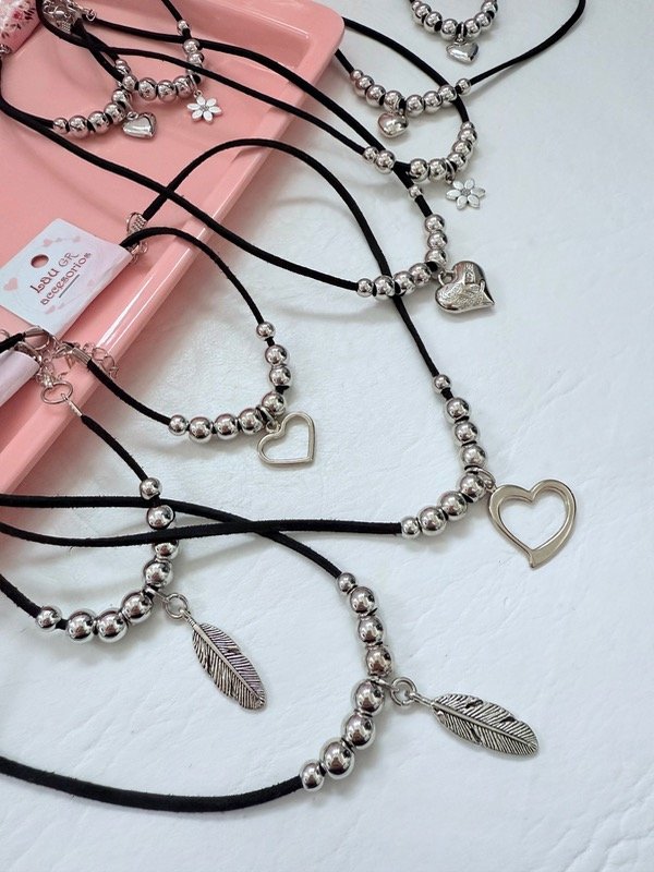 Producto - Combo choker y pulsera cinta terciopelo con dije