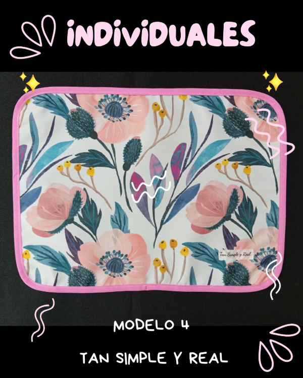 Producto - Set Individuales x 2 - 3