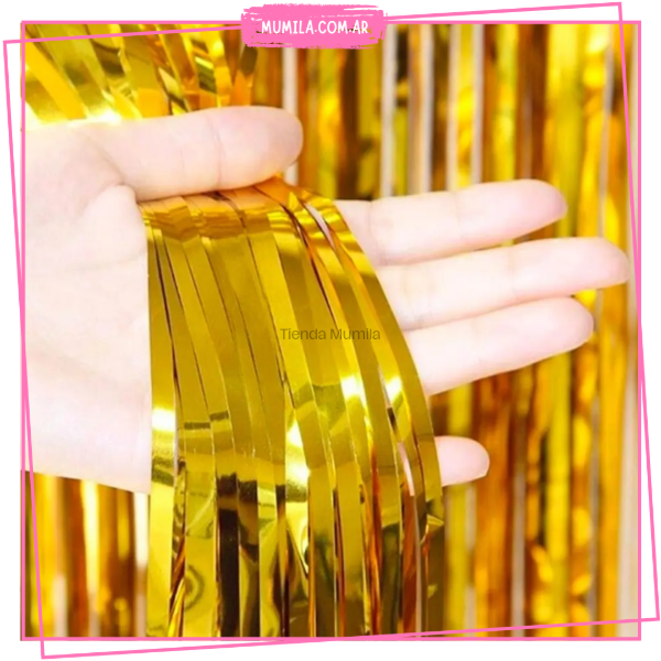 Producto - Cortina dorada 2mtx1mt