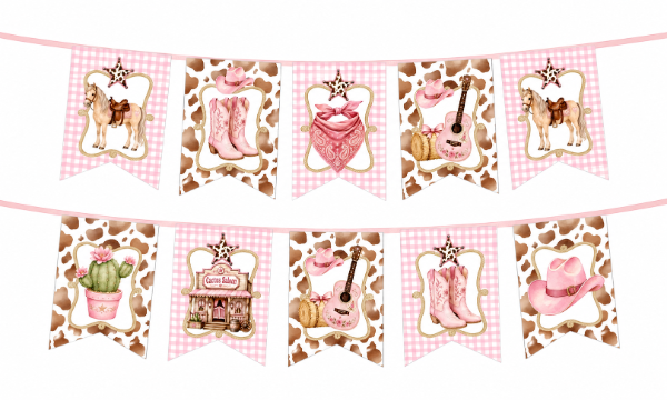 Producto - Banderin Figuras Caballito Chic