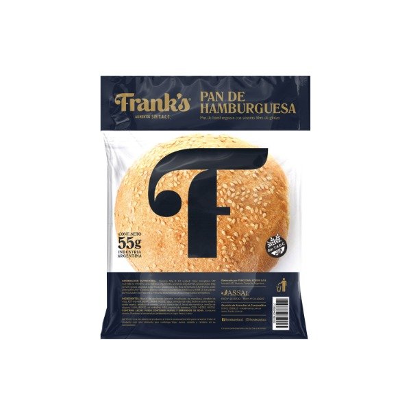 Producto - PAN DE HAMBURGUESA - FRANK