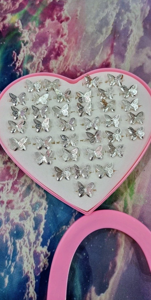 Producto - Anillo Infantil Mariposa Regulable
