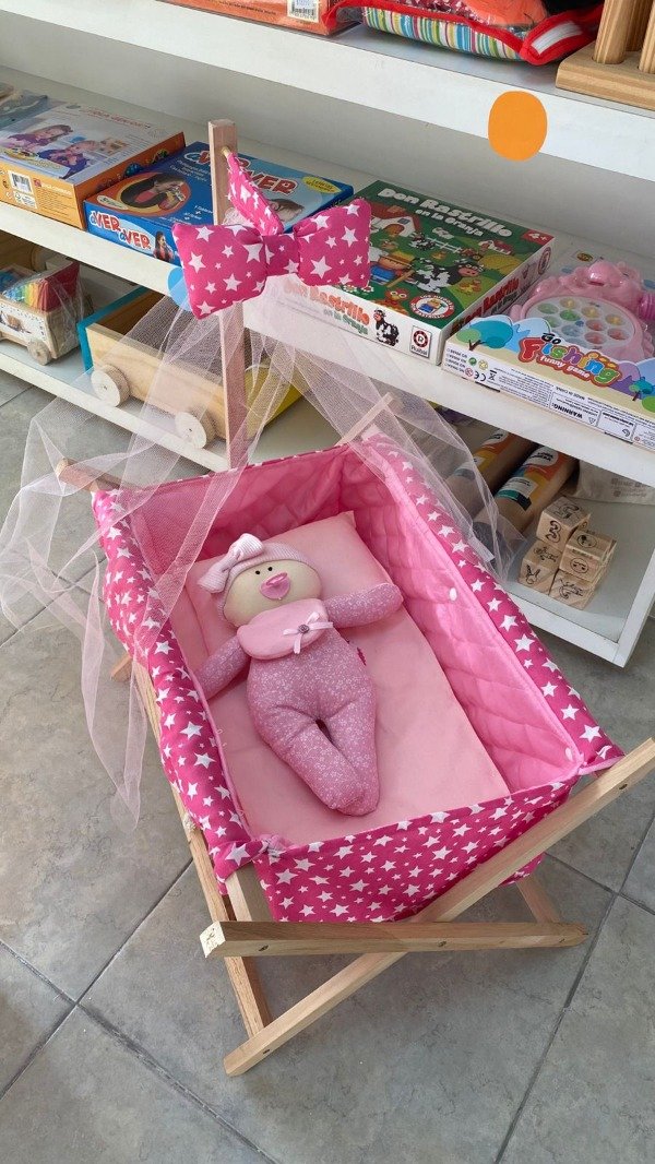 Producto - Catre para muñecos- Lili