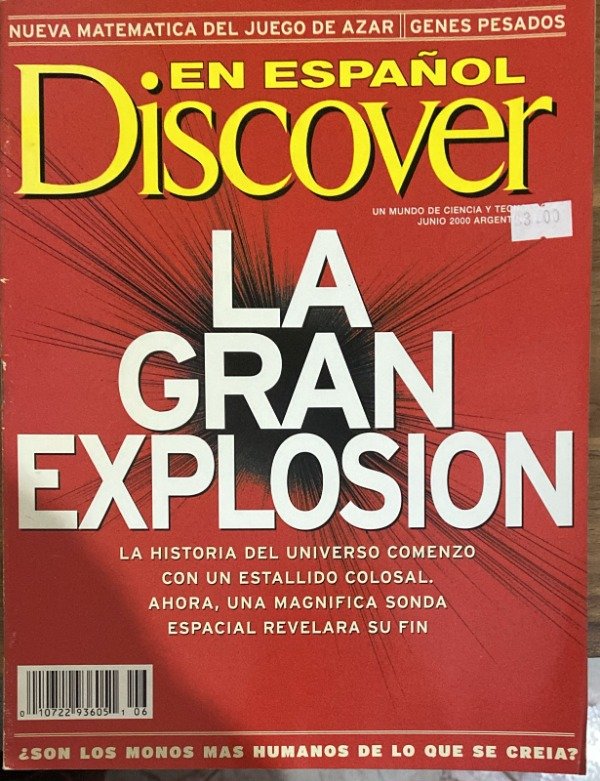 Producto - REVISTA DISCOVER VOL.4 NO.6 JUNIO 2000