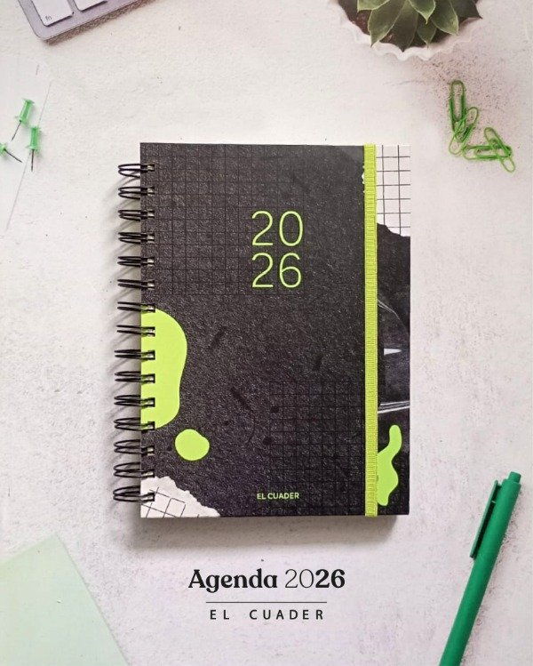 Producto - Agenda 2026 -  PEPELES OCURO
