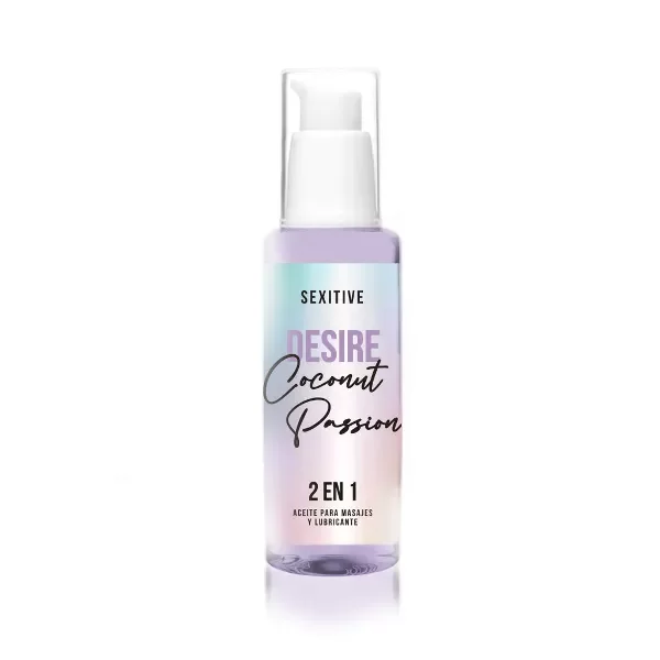 Producto - Aceite para masajes y lubricante coco
