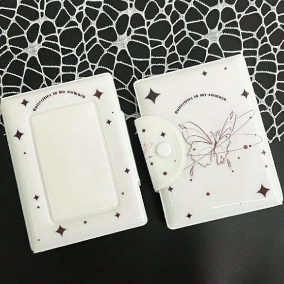 Producto - Mini binder blanco (Mariposa)