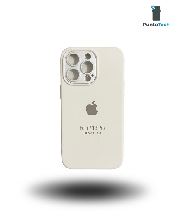 Producto - Silicon case iPhone 13 Pro Manteca