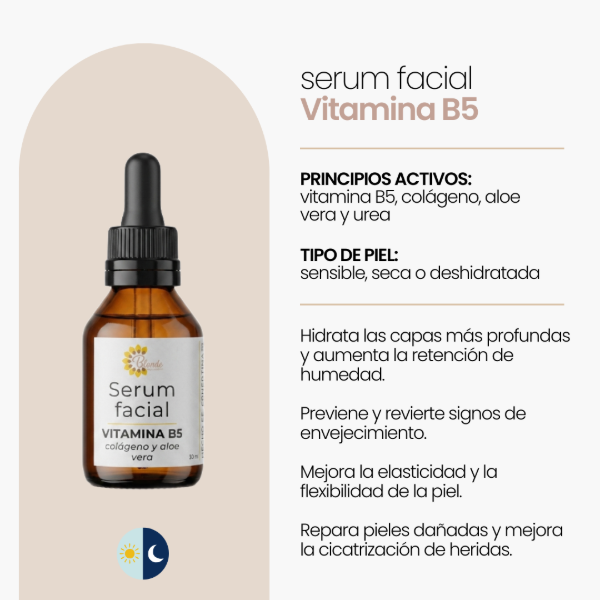 Producto - Serum facial de vitamina B5 y colágeno - 2