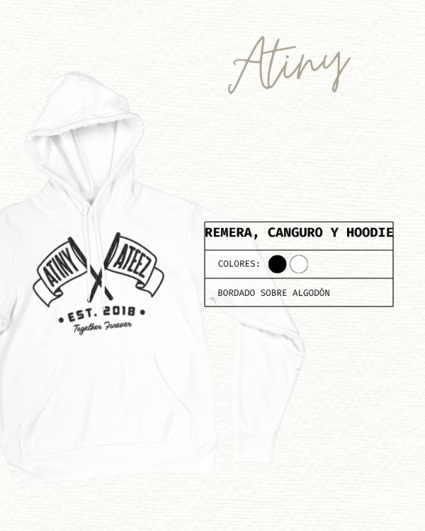 Producto - Atiny [Remera/Canguro/Hoodie]
